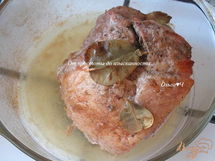 Фото приготовление рецепта: Запеченная пряная свинина шаг №4