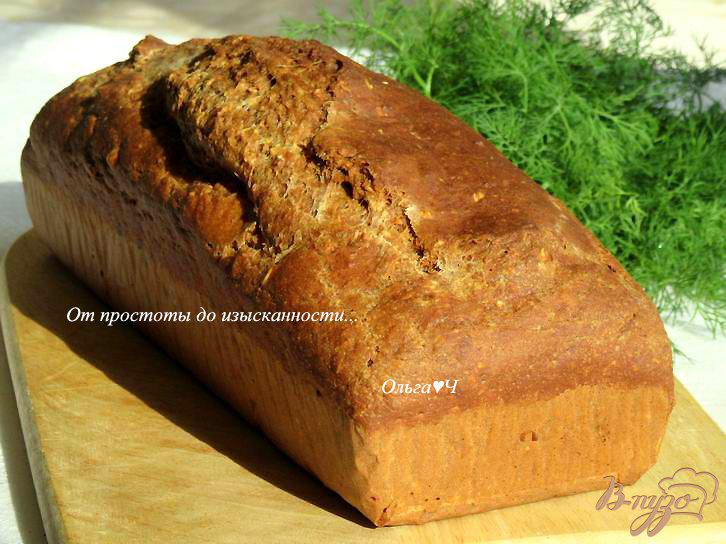 Фото приготовление рецепта: Черный хлеб от Рэйчел Аллен шаг №7