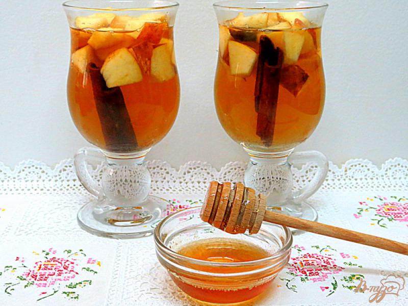 Фото приготовление рецепта: Яблочный чай шаг №6