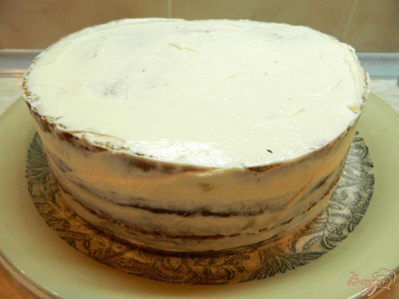 Фото приготовление рецепта: Тыквенный торт шаг №10
