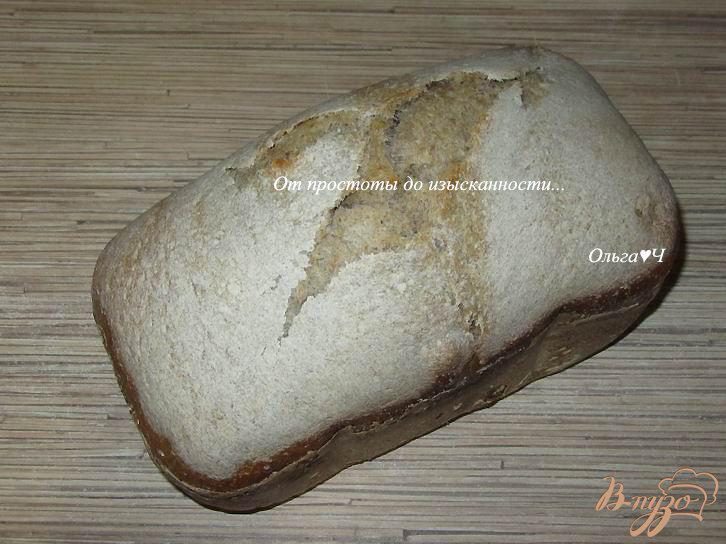 Фото приготовление рецепта: 30%-й пшенично-ржаной хлеб шаг №4