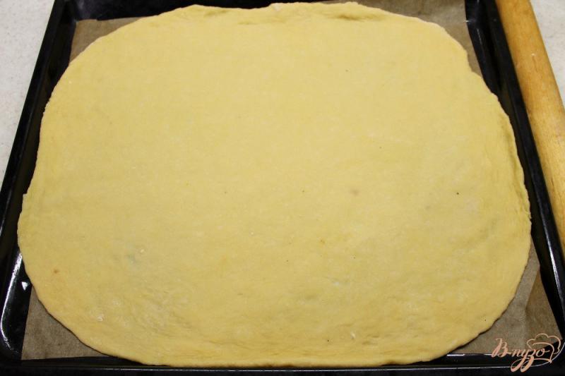 Фото приготовление рецепта: Пирог с капустой и фаршем шаг №5