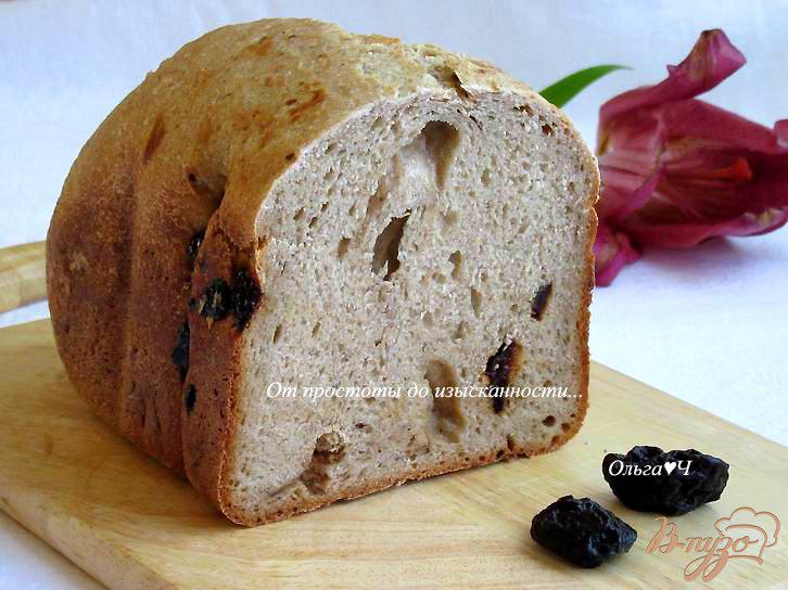 Фото приготовление рецепта: 50%-й ржаной хлеб с черносливом шаг №6