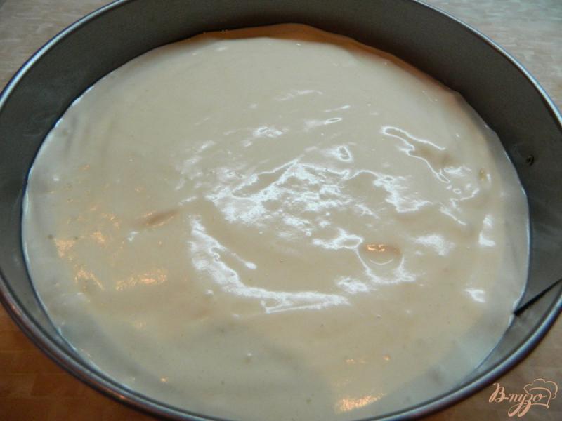 Фото приготовление рецепта: Бисквитный торт Нежность шаг №4