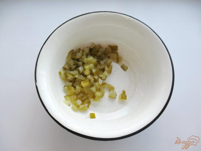 Фото приготовление рецепта: Винегрет с маслинами шаг №1