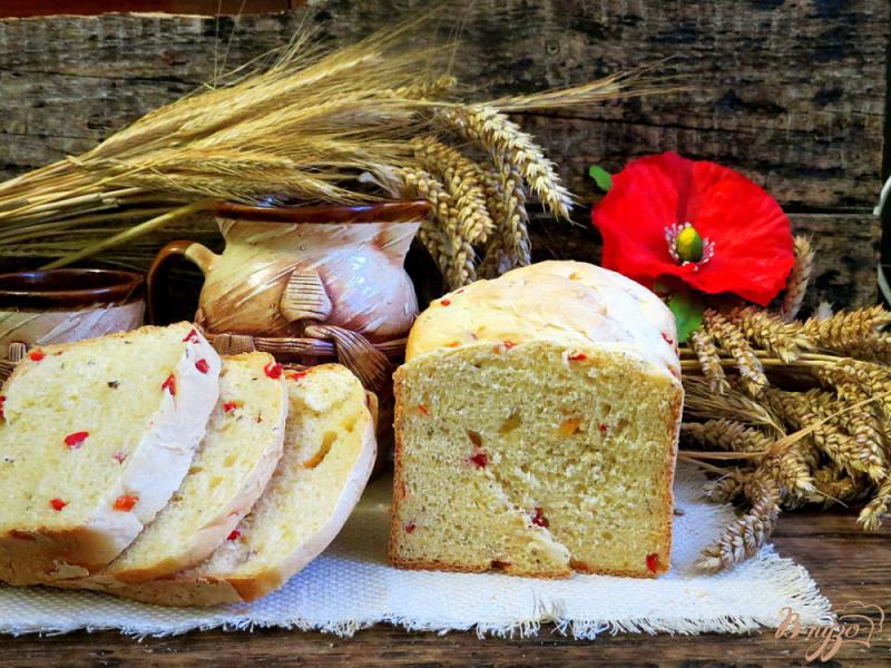 Фото приготовление рецепта: Хлеб с болгарским перцем шаг №5