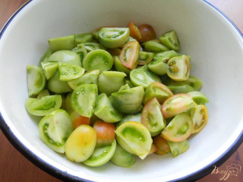 Фото приготовление рецепта: Овощная икра с зелеными помидорами в мультиварке шаг №2