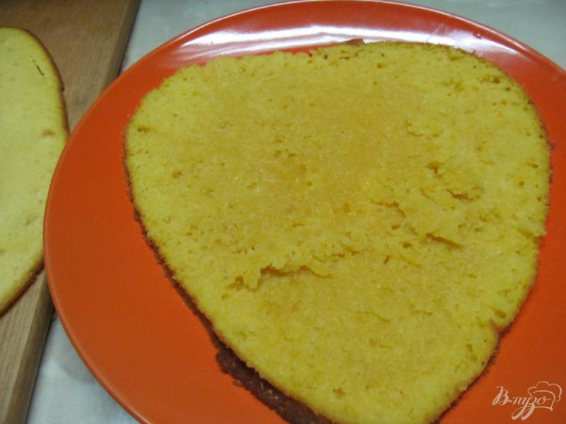 Фото приготовление рецепта: Тыквенный пирог с начинкой шаг №14