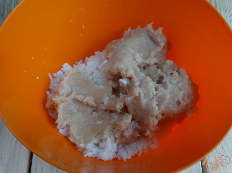 Фото приготовление рецепта: Тефтели из индюшатины и риса шаг №5