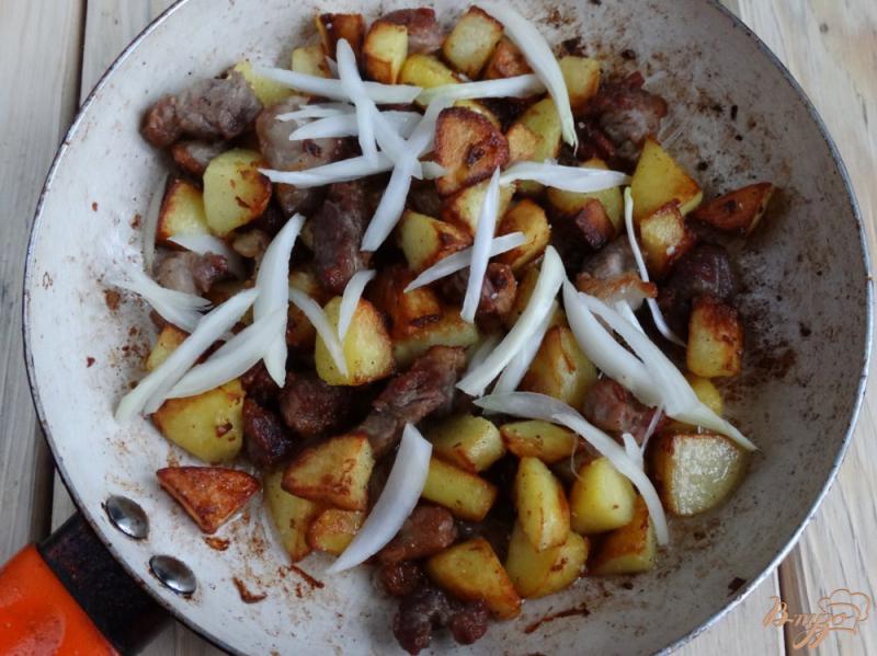Фото приготовление рецепта: Картофель со свининой по-русски шаг №3