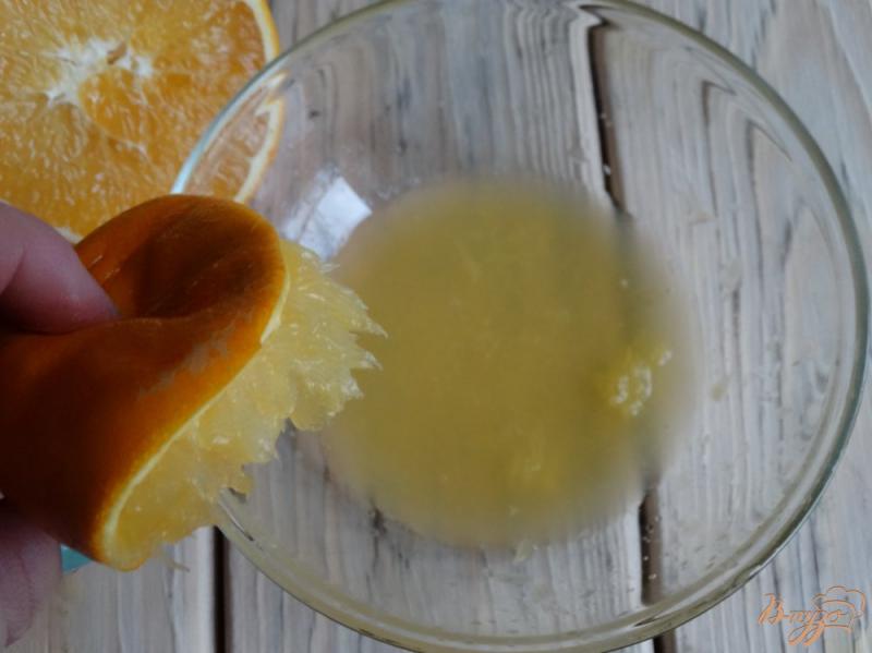 Фото приготовление рецепта: Отбивные из индейки в апельсиново-горчичном маринаде шаг №1