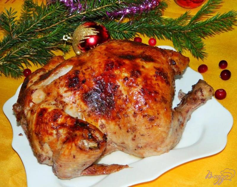 Фото приготовление рецепта: Курица в клюквенном маринаде шаг №6