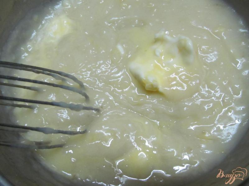 Фото приготовление рецепта: Пирог с банановым кремом шаг №6