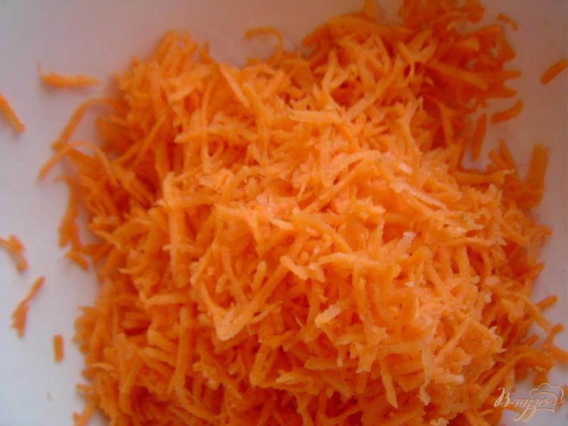 Фото приготовление рецепта: Салат из моркови, яблок и вяленой вишни шаг №1