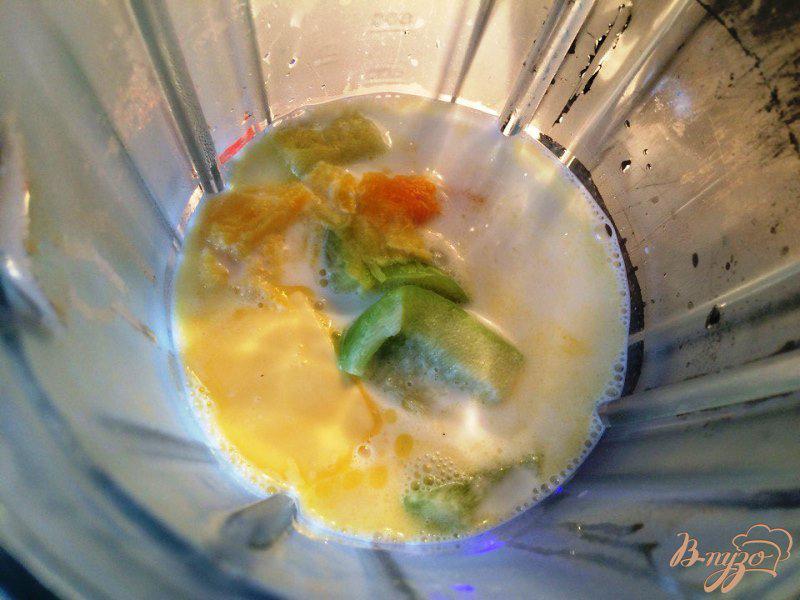 Фото приготовление рецепта: Тыквенно-кабачковый суп-пюре для деток шаг №4