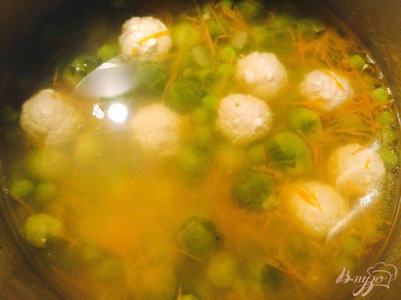 Фото приготовление рецепта: Овощной суп из телятины с вермишелью для деток шаг №6