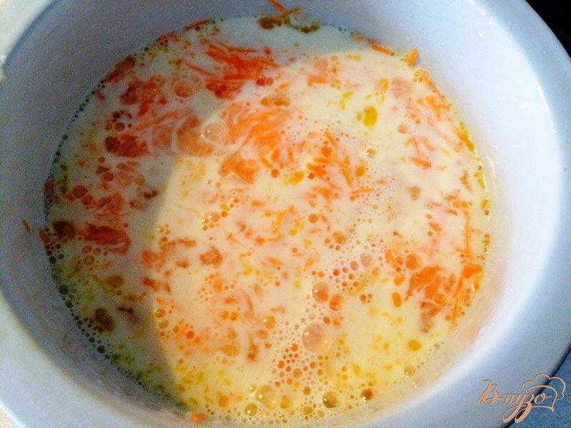 Фото приготовление рецепта: запеканкой из белой рыбы с морковью и горошком для деток шаг №9