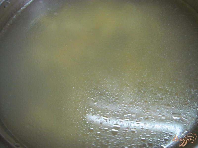 Фото приготовление рецепта: Суп с рисом огурцами и тыквенным пюре шаг №2