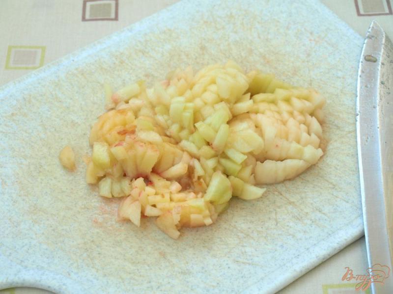Фото приготовление рецепта: Сальса из овощей с персиками шаг №2