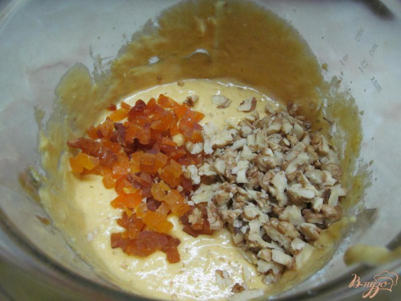 Фото приготовление рецепта: Тыквенный торт с карамельным кремом шаг №6