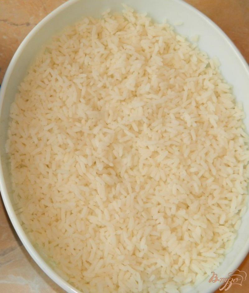 Фото приготовление рецепта: Рисово-мясная запеканка с овощами шаг №1