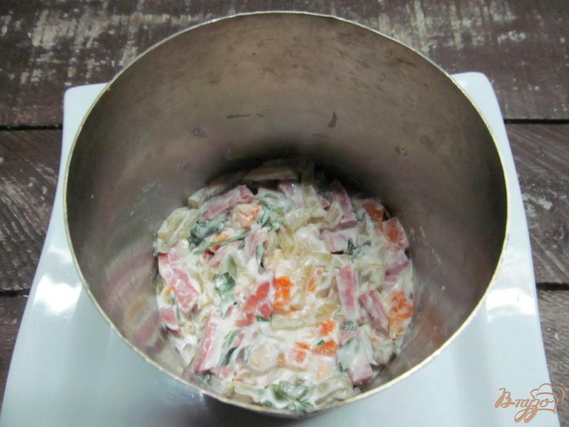 Фото приготовление рецепта: Пивной немецкий салат шаг №4
