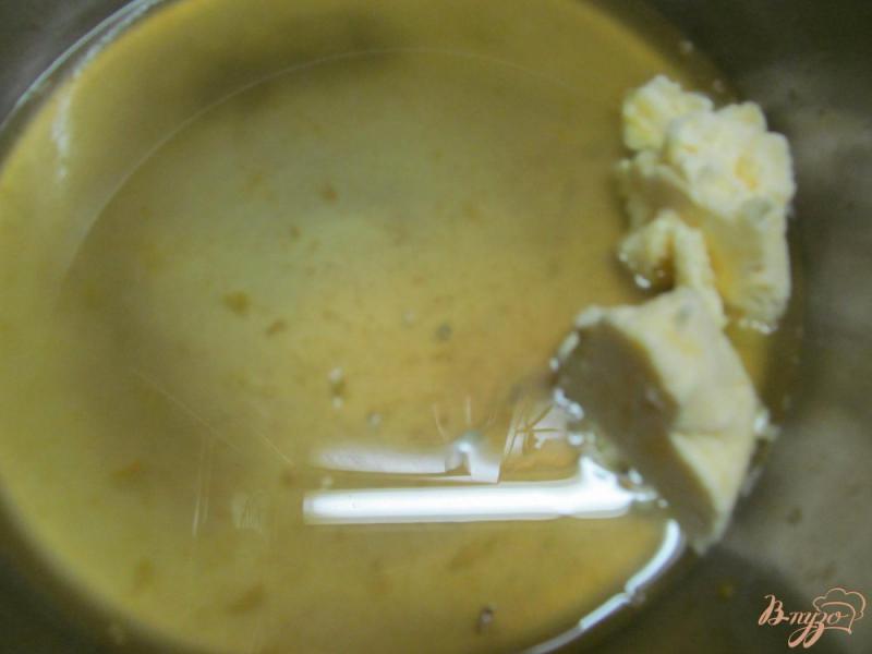Фото приготовление рецепта: Фруктовый салат под мандариновым кремом шаг №2