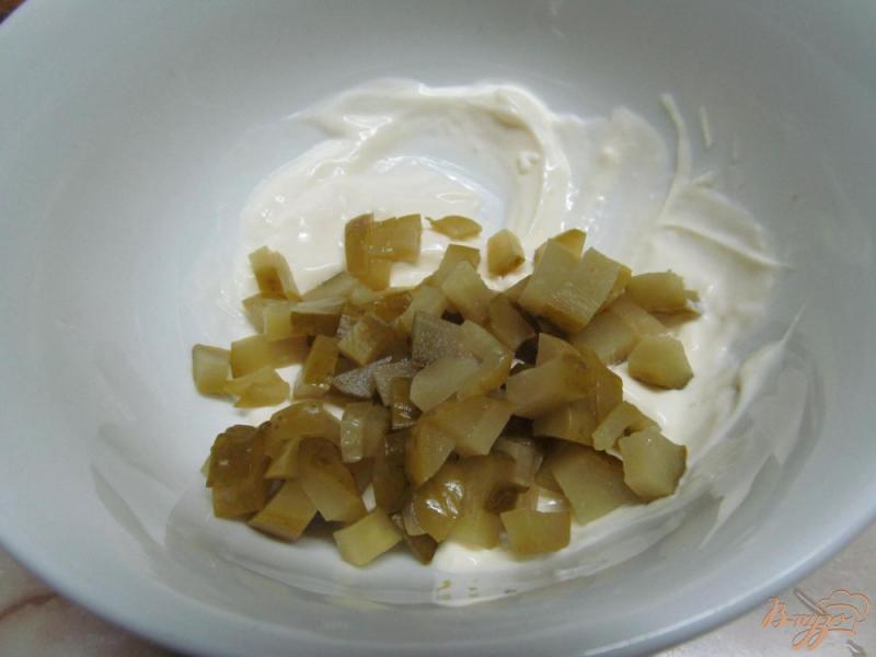 Фото приготовление рецепта: Закуска из картофеля с сельдью шаг №1