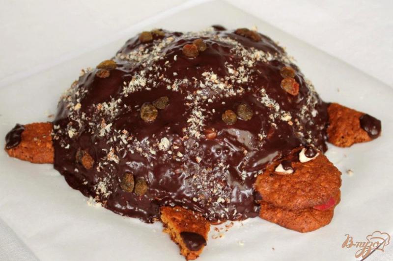 Фото приготовление рецепта: Медовый торт Черепаха шаг №15