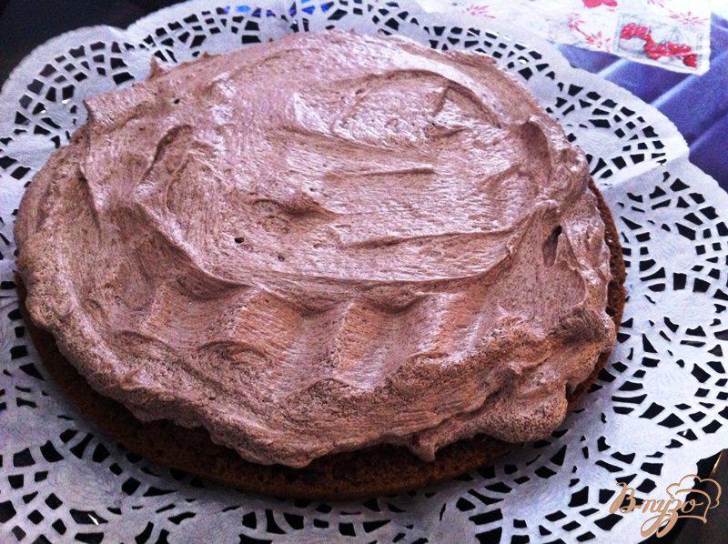 Фото приготовление рецепта: Шоколадный торт «Прага» шаг №11