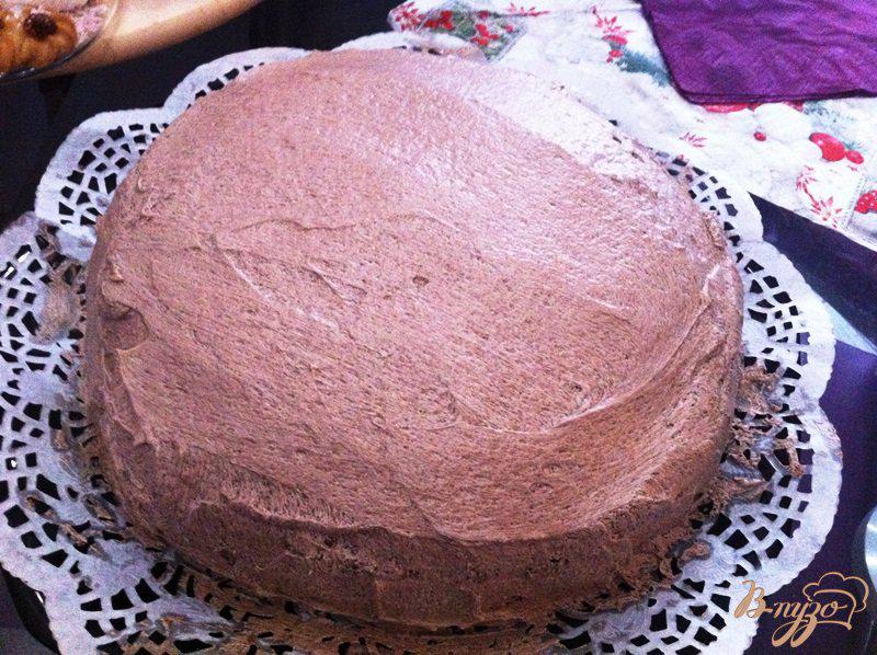 Фото приготовление рецепта: Шоколадный торт «Прага» шаг №14