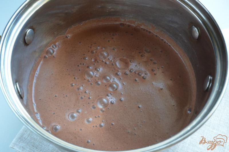 Фото приготовление рецепта: Шоколадно-ореховый крем шаг №5