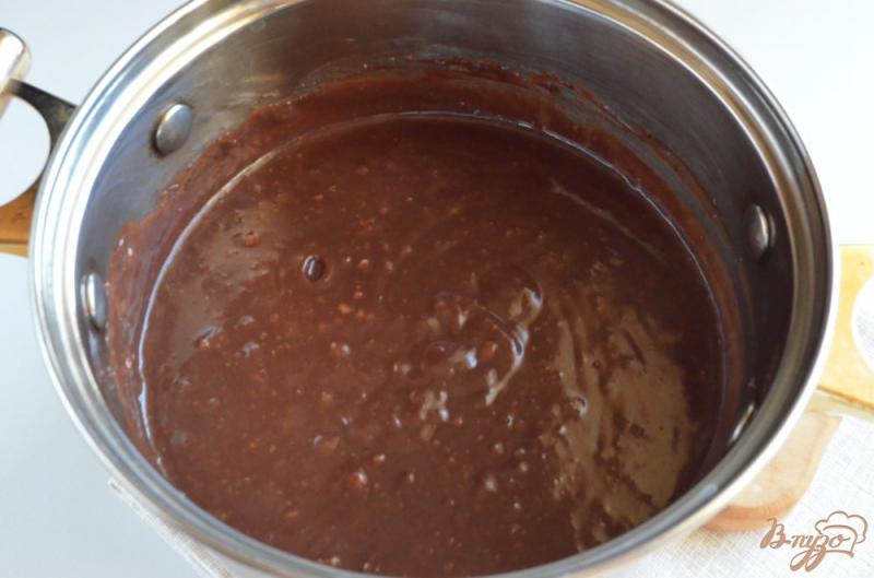 Фото приготовление рецепта: Шоколадно-ореховый крем шаг №9