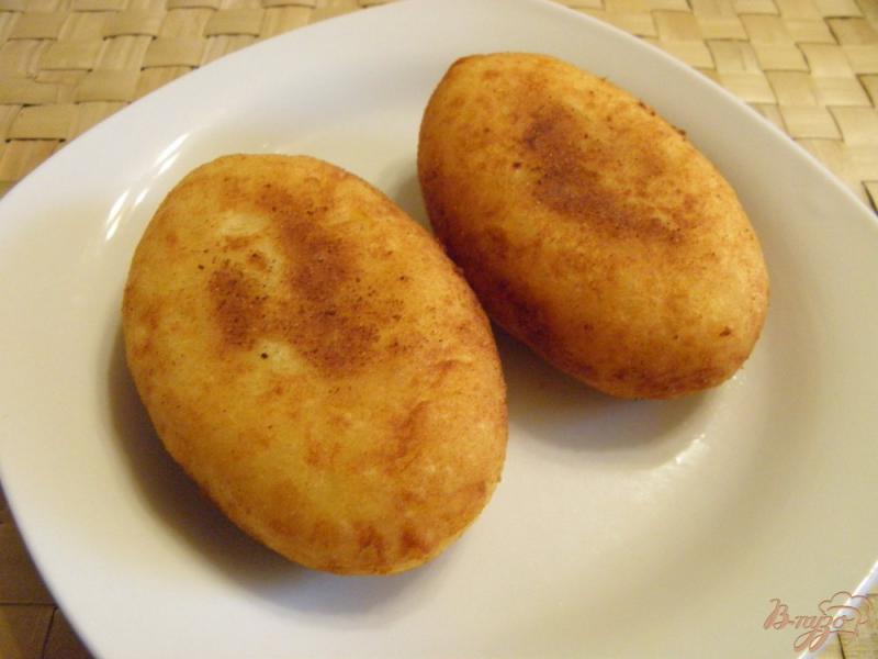 Фото приготовление рецепта: Картофельные зразы с куриным мясом шаг №9