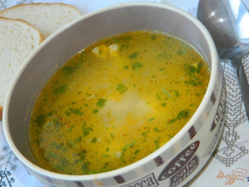 Фото приготовление рецепта: Суп с курицей и фасолью шаг №5