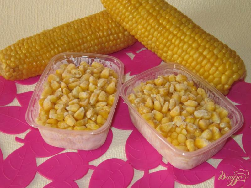 Фото приготовление рецепта: Вареная кукуруза замороженная в зернах шаг №5