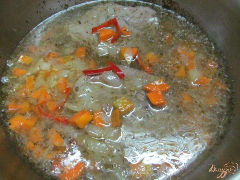 Фото приготовление рецепта: Рагу из говядины с цветной капустой шаг №6