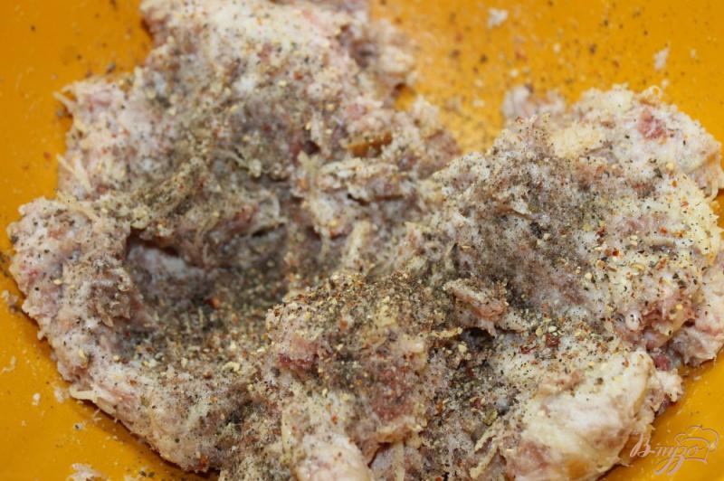 Фото приготовление рецепта: Домашние котлеты со свинины в панировке шаг №3