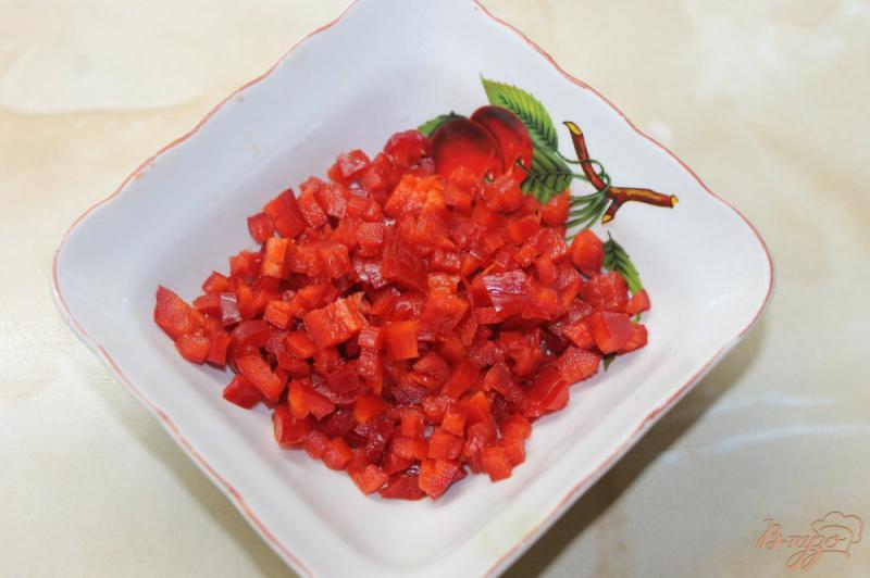 Фото приготовление рецепта: Сливочный соус из болгарского перца шаг №1