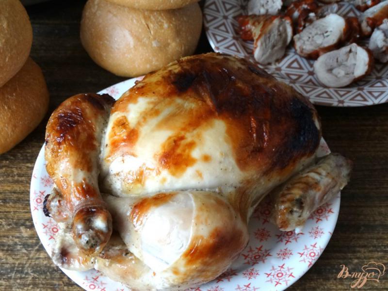 Фото приготовление рецепта: Курица запеченная в рукаве шаг №5