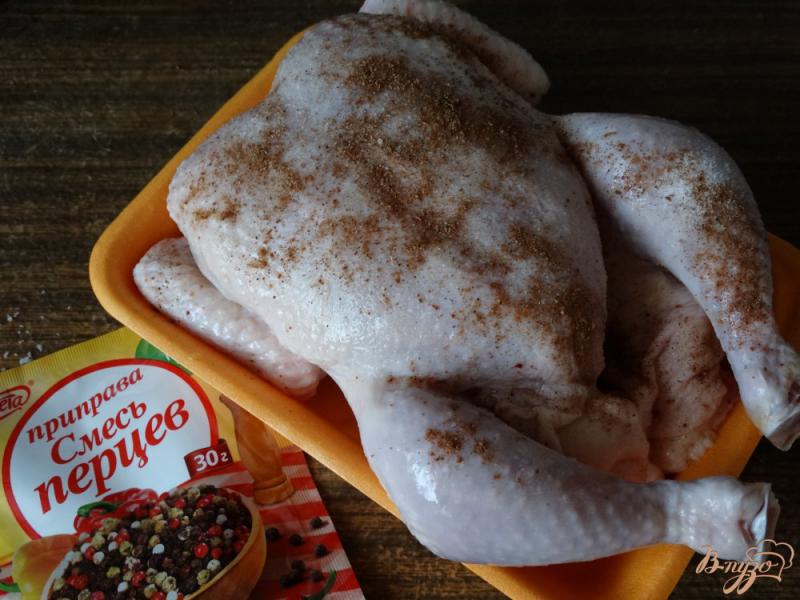 Фото приготовление рецепта: Курица запеченная в рукаве шаг №2