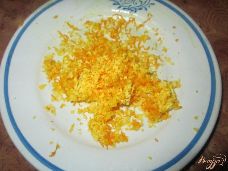 Фото приготовление рецепта: Печенье с апельсиновой цедрой шаг №3