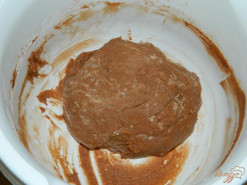 Фото приготовление рецепта: Шоколадное печенье шаг №3
