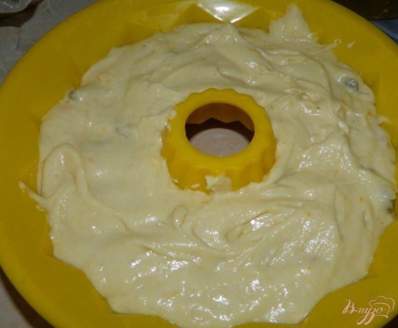 Фото приготовление рецепта: Лимонно-йогуртовый кекс шаг №5