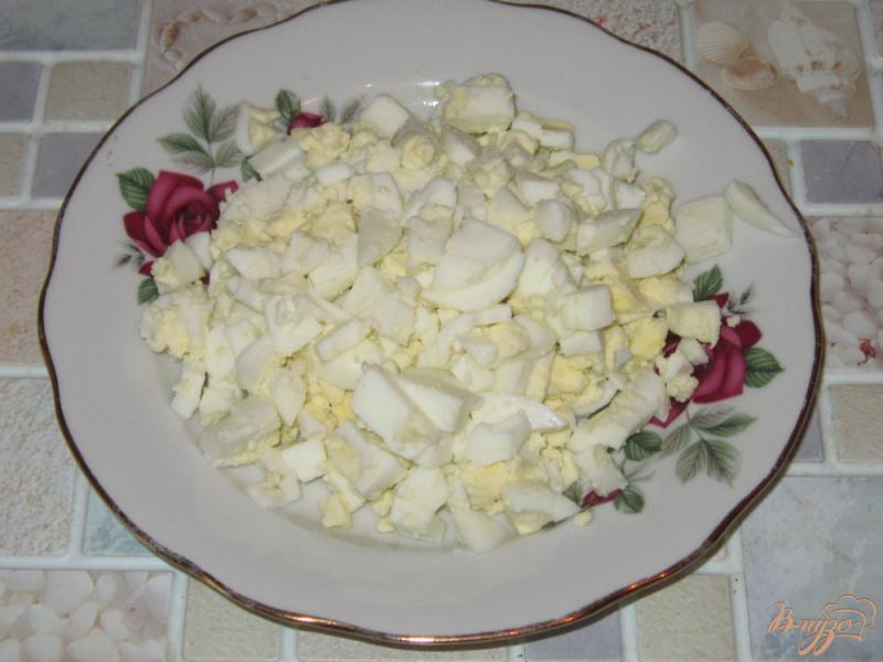 Фото приготовление рецепта: Салат со свининой и квашеной капустой шаг №5