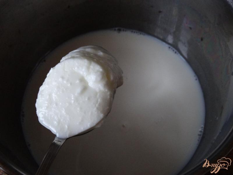 Фото приготовление рецепта: Домашний ванильный йогурт шаг №2