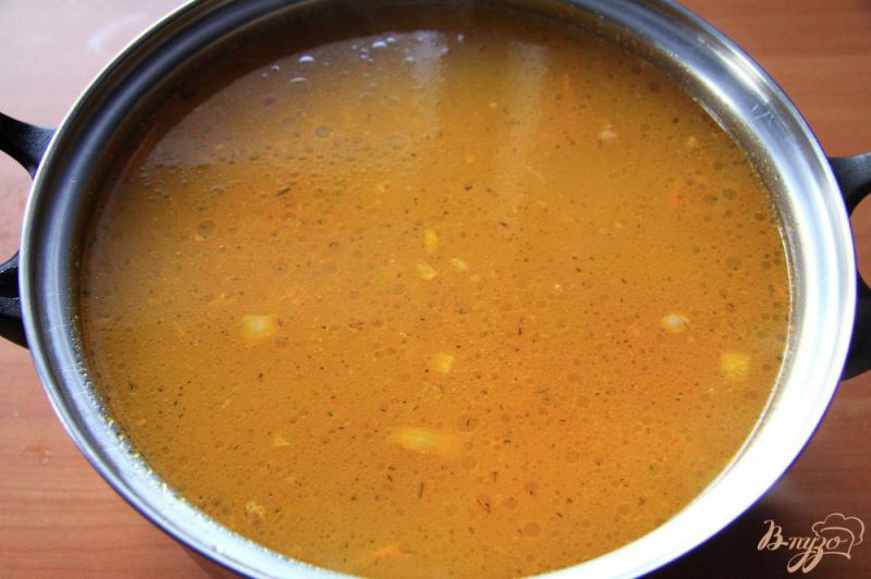 Фото приготовление рецепта: Суп гороховый на мясном бульоне шаг №7