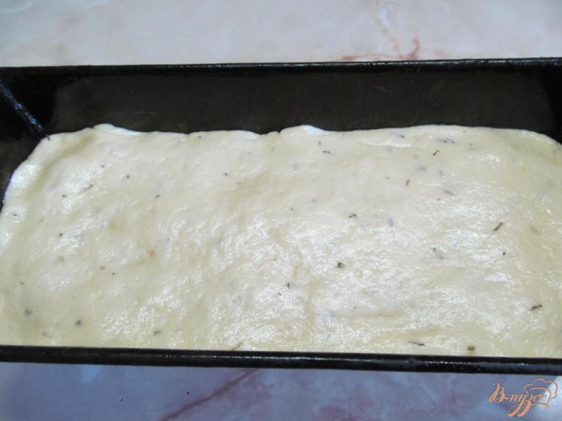 Фото приготовление рецепта: Чесночный хлеб шаг №5