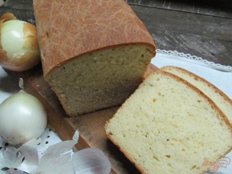 Фото приготовление рецепта: Чесночный хлеб шаг №7