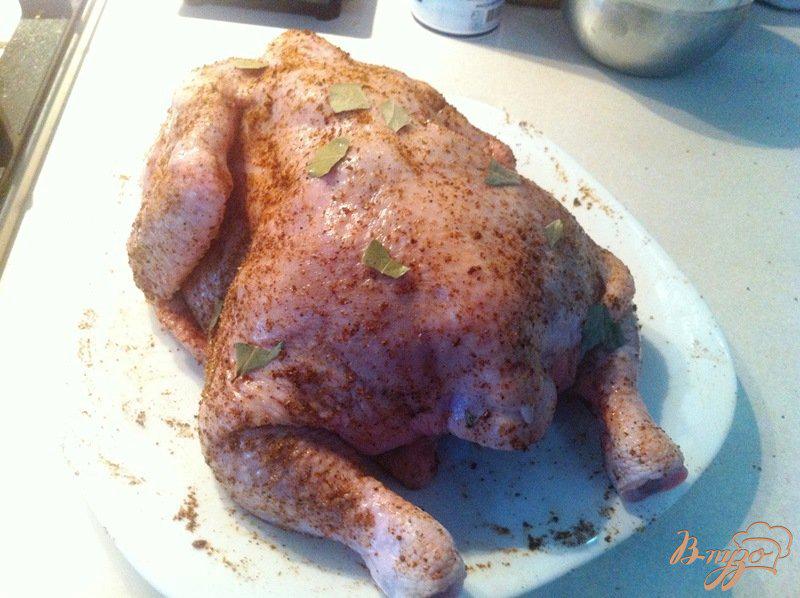 Фото приготовление рецепта: Курица приготовленная путем  томления шаг №3